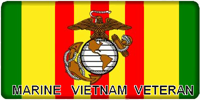 US Marine Vietnam Veteran sticker